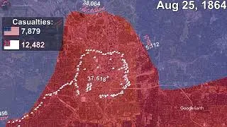 Thumbnail: The Siege of Atlanta using Google Earth