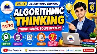 Thumbnail: Algorithmic Thinking Benefits Part 2| Algorithm, Sequential Flow, Conditional Flow & Repetitive Flow
