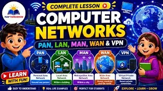 Thumbnail: What is Computer Network? full Explanation | PAN, LAN, MAN, WAN and VPN Network