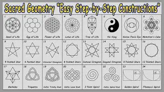 Thumbnail: Sacred Geometry Collection - Easy Step-by-Step Constructions