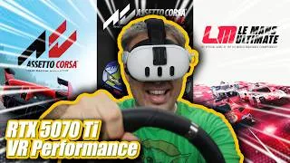 Thumbnail: I Tested the RTX 5070 Ti VR Performance in Three Popular Sim Racers