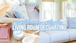 Thumbnail: SUMMER COTTAGE LIVING ROOM 2026 + summer yard sale finds!