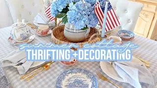 Thumbnail: SUMMER COTTAGE THRIFTING + DECORATING | AMERICANA SUMMER DECOR 2026