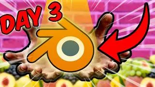 Thumbnail: I learned blender to make a VIDEO GAME…