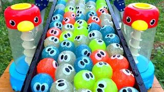Thumbnail: Marble Run ☆ Large Eyeball Ball and Colorful Marble Run