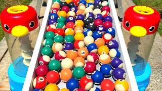 Thumbnail: Marble Run ☆ Lots of billiard balls and new performers