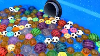 Thumbnail: Water Marble Run ☆ Lots of Beautiful Bouncy Balls
