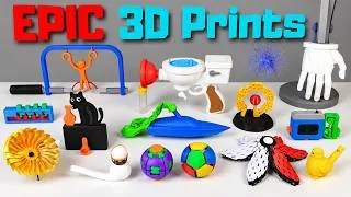 Thumbnail: 20 COOLEST Things to 3D Print