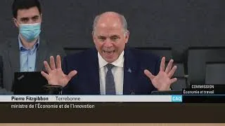 Thumbnail: 20220428 CET 114115 the National Assembly of Québec Étude des crédits budgétaires 2022-2023 Économie