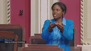 Thumbnail: 20260506 CH 150054 the National Assembly of Québec - Débat sur le discours d'ouverture 🟥