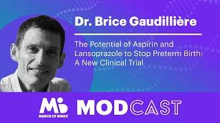 Thumbnail: Dr. Brice Gaudillière on the Potential of Aspirin and Lansoprazole to Stop Preterm Birth