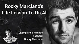 Thumbnail: Rocky Marciano's biggest life lesson.