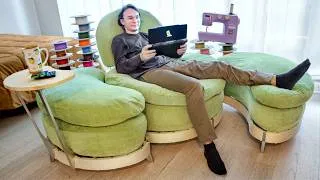 Thumbnail: I 3D printed a Couch... bc that's a thing you can just do ig