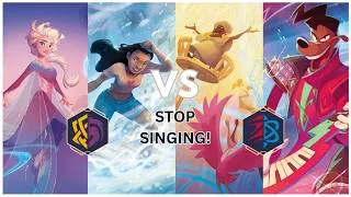 Thumbnail: The Most Frustrating Deck in Lorcana? | Amber/Amethyst vs Ruby/Sapphire