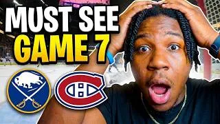 Thumbnail: FANTASTIC! MUST SEE GAME 7!  | Sabres vs Canadiens Game 7 Full Game Highlights Reaction!