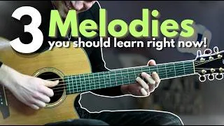 Thumbnail: Three Beautiful Melodies on Guitar ...