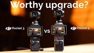 Thumbnail: DJI Osmo Pocket 4 vs Osmo Pocket 3 | Is it enough?