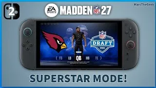 Thumbnail: Madden NFL 27 Superstar Mode on Nintendo Switch 2!