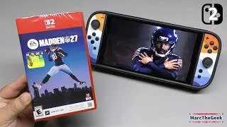 Thumbnail: Madden NFL 27 Unboxing & Gameplay on Nintendo Switch 2!