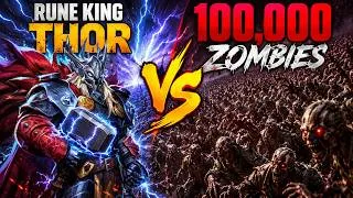 Thumbnail: RUNE KING THOR VS 100,000 ZOMBIES | UEBS 2