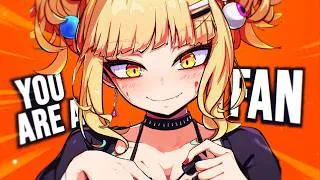 Thumbnail: Nightcore → Fan Behavior (Isaac Dunbar) (Lyrics)