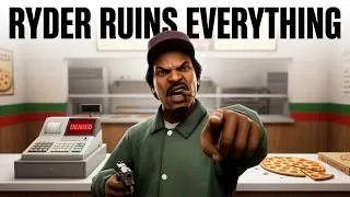 Thumbnail: Everything That Went Wrong With Ryder in GTA San Andreas DE! 🍕💀