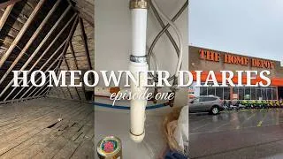 Thumbnail: Homeowner Diaries Episode 1 | dehumidifiers and fixing a leaking kitchen sink