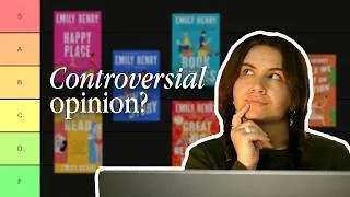 Thumbnail: tier ranking every EMILY HENRY book 🌟 lowest to highest