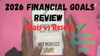 Thumbnail: 2026 Financial Goals Update: Surprising Outcomes ✅