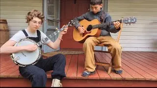 Thumbnail:  Singing "Roving Gambler" - Margo & Misha MacSweeney 