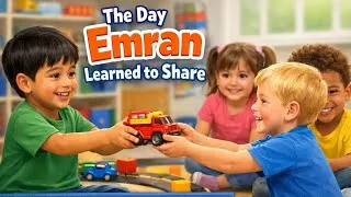 Thumbnail: The Day Emran Learned to Share | Preschool Social Skills Story for Kids #earlychildhoodeducation 