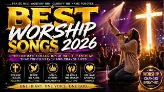 Thumbnail: What A Beautiful Name | Best Hillsong Worship Music, New Christian Songs 2026