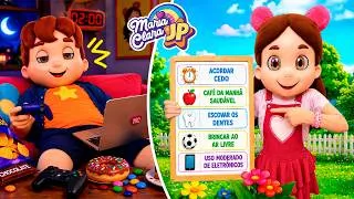 Thumbnail: Maria Clara e JP Aprendem Regras de Conduta para as Férias