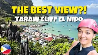 Thumbnail: The BEST VIEW in EL NIDO PHILIPPINES?! Taraw Cliff Hike Canopy Walk & Dream Catcher 🇵🇭