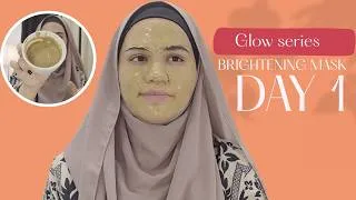 Thumbnail: Glow Series || BRIGHTENING FACE MASK Day 1 || Maria kayani