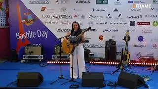 Thumbnail: Je reviens te chercher – Gilbert Bécaud cover | Live  at Bastille Day 2026 | Maria Lavergne