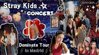 Thumbnail: STRAY KIDS CONCERT VLOG 💫🎱 dominATE TOUR in Madrid 