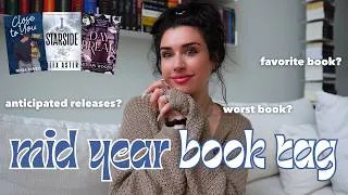 Thumbnail: mid-year book tag 2026 📚 (favorite book, worst book, & more!)