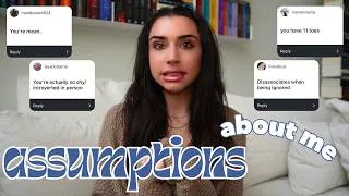 Thumbnail: reading your assumptions about me... 🫢