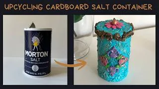 Thumbnail: Upcycled Storage box | Cardboard container transformation | DIY upcylced jewelery box