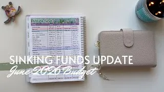 Thumbnail: June 2026 Sinking Funds Update| Sinking Funds Counting | June 2026 Budget | Maria's Budgeting