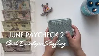 Thumbnail: June 2026 Budget | Cash Envelope and Sinking Fund Stuffing | Paycheck 2 | 26 Year Old Budgeter