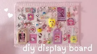 Thumbnail: making a diy kawaii display board! 🍪🌸