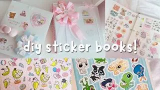 Thumbnail: ⋆˚꩜｡ making sticker books because i have attachment issues