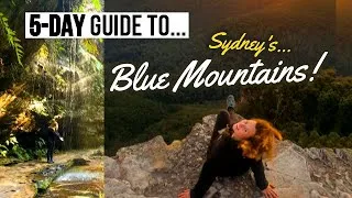 Thumbnail: Exploring the BEAUTIFUL BLUE MOUNTAINS! | Best HIKES around SYDNEY!