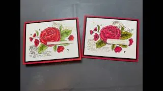 Thumbnail: Sweetly Sentimental stamp set and dies
