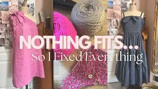 Thumbnail: Nothing Went According to Plan… So I Made It Work | Sewing Vlog