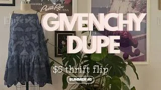 Thumbnail: I Made a Givenchy Dress Using a $5 Thrifted Tablecloth