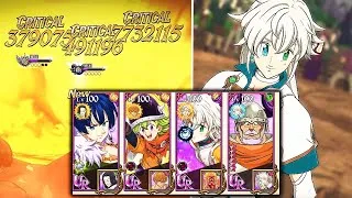 Thumbnail: PERCIVAL + VARGHESE SUPER BOOST 4KOA TEAM IN PVP!! GAWAIN UNSTOPPABLE NOW!! [7DS: Grand Cross]
