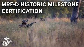 Thumbnail: Marine Rotational Force – Darwin 26 earns historic milestone certification